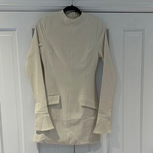 Elegant Cream Mini Dress